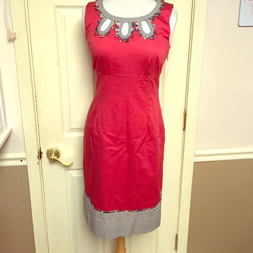 Boden pink dress sz 6